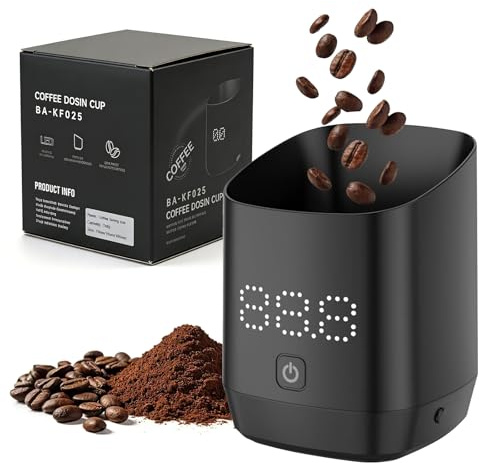 Digital Coffee Scale, Digital Coffee Dosing Cup and Scale, 500g/0.1g
