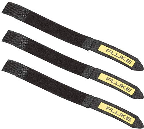 Fluke LEADWRAP Test Lead Wrap, 8 Length (Pack of 3)