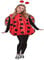 Amscan 10132331 Mariquita Damenkostüm Süße Marienkäfer, schwarz/rot, M/L, 36-42