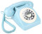 VBESTLIFE Retro Festnetztelefon Retro Tischhandy in Form eines sechziger Jahre Telefons mit Elektromagnetische und Wahlwiederholung.