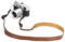 CANPIS Genuine Leather Camera Strap, Handmade Vintage Shoulder Neck Strap for Nikon Canon Sony Fuji Leica DLSR Cameras (Oily Leather Brown)