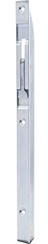 Türkantriegel U-Gehäuse m.Klapph. 400 x 18 x 17 mm, Hub 15,Stahl verzinkt silber