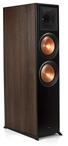 Klipsch RP-8060FA altoparlante 150 W Nero, Noce Cablato Morsetto
