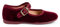 Pisamonas Scarpe Bambina Velluto Fibbia Misurare 25 Colore Bordeaux