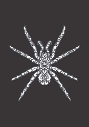 Notizbuch A5 dotted, gepunktet, punktiert mit Softcover Design: Vogelspinne Spinne Terrarium Züchter Spinnenangst: 120 dotted (Punktgitter) DIN A5 Seiten