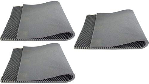 6 qm Adam Hall Hardware 019450 - Noppenschaumstoff Pyramidenschaumstoff Akustikschaumstoff Dämmschaumstoff (3, Noppenschaumstoff 200 x 100 x 5 cm)