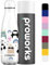 PROWORKS Bouteille d'eau Isotherme, sans BPA, Gourde INOX Reutilisable pour Maintien Chaud de 12 Heures & du Froid Jusqu’à 24 Heures, Sport, Gym, Voyage - 1 Litre - Amis scandinaves