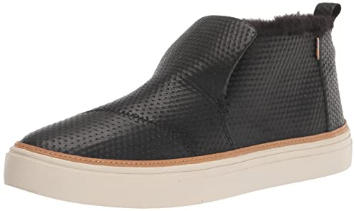 TOMS Women's Paxton Sneaker, Black, 3 UK