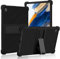 ATOOZ for Samsung Galaxy Tab A8 Case 10.5 Inch 2021 (SM-X200/X205/X207),Soft Silicone Kids Case for Samsung Tab A8 10.5 Tablet with Stands (Black)