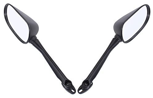 Spiegel Rückspiegel Rückansicht Seitenspiegel Motorradspiegel Motorrad Verkleidungsspiegel mit Schrauben vorne links und rechts für Honda CBR 125 R JC50 CBR125 CBR 250 250R CBR250R