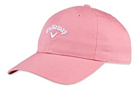 Callaway Damen Golf Women's Heratige Twill Cap Collection Headwear Mütze, Blasses Pink, Einheitsgröße