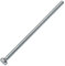 AERZETIX - C60132 - Lot de 20 Vis à métaux à tête cylindrique M3x60 mm à empreinte fendue S - boulon d'assemblage - DIN 84 - dureté 4.8 - en acier zingué - couleur argent