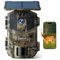 iZEEKER Solar WiFi Wildlife Camera, 4K 64MP Bluetooth Trail Camera with 32GB Micro SD Card Motion Activated 0.1s Trigger Time, 5200mAh Built-in Lithium Battery for Wildlife Watching with Night Vision