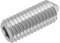 SECCARO Gewindestift mit Spitze M5 x 12 mm, Edelstahl V2A VA A2, DIN 914 / ISO 4027, Innensechskant, 20 Stück