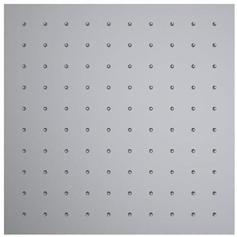 LAUFEN Quadriga Kopfbrause, 300x300mm, quadratisch, mit RubiClean, HF504732441000