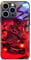HWLHJJ Ryomen Sukuna Jjk Shonen Anime Unique Glass Case - Manga Unique Print Black Phone Shell for iPhone 14 Plus