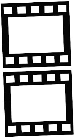 jojofuny 3 Sätze Home Wanddekoration Filmaufkleberrahmen Filmrolle Fotorahmen Filmrahmenaufkleberrahmen Wandtattoo Filmrahmen 2 Stück * 3