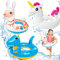 MORAINJAY 3 Sets Pool Inflatables for Kids,Inflatable Pool Toys Unicorn Alpaca Dinosaur Pool Floats,Swimming Pool Toys Swimming Rings for Summer Gift,Swimming Pool Beach Toys,Pool Party Decorations