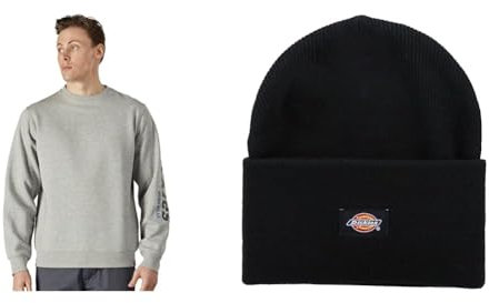 Dickies Okemo Sweatshirt mit grafischem Muster und Mütze aus Acryl mit Manschetten
