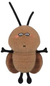 Xshelley 25 cm Plüsch Kakerlake Gefüllte Tier Spielzeug,Kreative Kakerlake Cartoon Puppe Hänseln Niedliche Plüsch Spielzeug,Spaß Geburtstagsgeschenke Home Decor