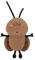 Xshelley 25 cm Plüsch Kakerlake Gefüllte Tier Spielzeug,Kreative Kakerlake Cartoon Puppe Hänseln Niedliche Plüsch Spielzeug,Spaß Geburtstagsgeschenke Home Decor