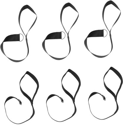 CIMAXIC 6stücke Babywagen Sicherheits Handgelenk Gurte Komfortable Und Strapazierfähige Handstraps Für Kinderwagen Im Freien Wegrollen Zu Verhindern Schwarz