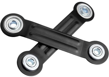 Fazvncv 2 Stück Gleiter, Lagerarmhalterungen, Ersatzteile, Heimzubehör für Outdoor-Wippen und Gartenbedarf