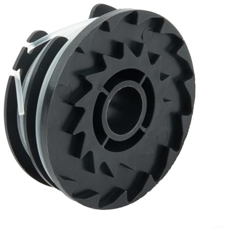 Bobines de copolymère en nylon de rechange conçues pour les coupe-bordures sans fil Parkside compatibles avec le modèle pour PRTA 20Li Série A1 B2 C3 (Pack de 6)