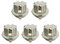 Remingtape 5 STÜCKE Auto RüCklicht Bremsleuchtenhalter P21W Lampenfassung Halter 63216943036 für X3 X5 E53 E65 E66 E83 E70