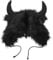 FOMIYES Kreative Hornmütze für Erwachsene Wärmende Beanie mit Einzigartigem Design für Partys Cosplay Halloween Lustige Tiermütze mit Hörnern für Damen Herren