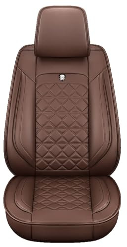 nenyan Autositzbezüge Komplett Set Universal in Premium Design | Schonbezüge für BMW X1 X2 X3 X4 X5 X6 | Auto Sitzbezüge Airbag Geeignet | Wasserdicht Sitzbezug Braun