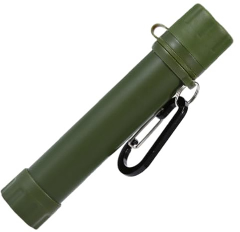 BESPORTBLE Filtro De Agua Portátil y Purificador para Exteriores, Compacto y Reutilizable, Material Duradero, Diseño Ligero, Adecuado para Camping y Emergencia
