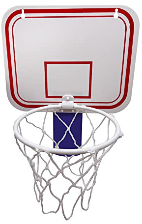 Alephnull Mini panier de basket-ball à clip pour poubelle de basket-ball, cadeau pour maison, chambre, bureau, intérieur (violet)