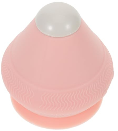 Abaodam Elektrischer Massageball mit Vibrations und Saugfunktion zur Muskelentspannung für Schultern und Rücken PC Material für Zuhause und Büro