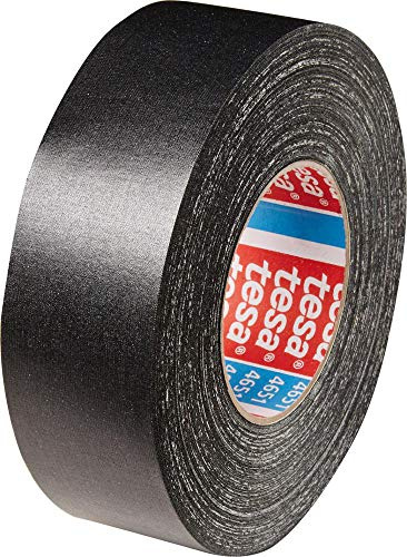 Tesa 04651-00507-00 Gewebeband Premium 50 m x 38 mm in schwarz