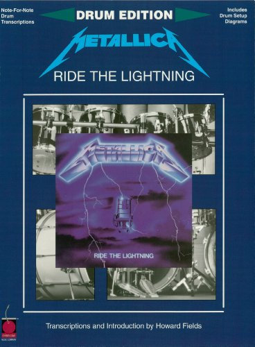 Metallica - Ride the Lightning Songbook: For Drums (Percussion) (English Edition)