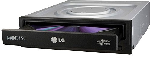 LG GH24NSC0 lecteur de disques optiques Interne Noir, Gris DVD Super Multi - Lecteurs de disques optiques (Noir, Gris, Fente, horizontale, DVD Super Multi, SATA, CD-DA,CD-R,CD-RW,DVD+R,DVD+R DL,DVD+RW,DVD-R,DVD-R DL,DVD-RAM,DVD-ROM,DVD-RW)