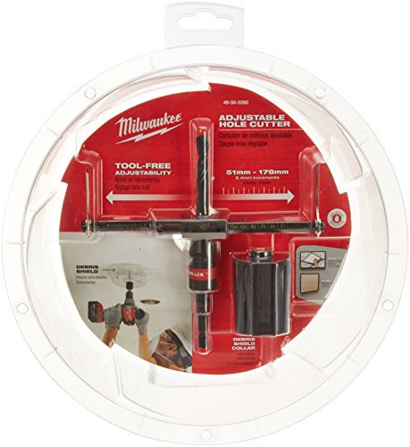 Cortacírculos ajustable con recogepolvo de 51 a 178mm NO SE PUEDE HACER 3+1