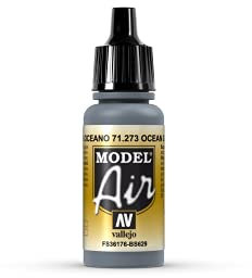 AV Vallejo Model Air 17ml -Ocean Gray