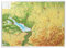 Relief Allgäu Bodensee 1:200.000 (ohne Rahmen): Tiefgezogenes Kunststoffrelief