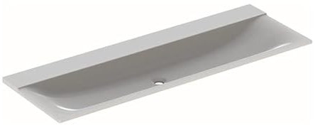 Geberit Xeno 2 Waschtisch ohne Hahnloch, ohne Überlauf, 140x48cm, Weiss, 500276001-500.276.00.1