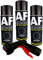 Alex Flittner Designs 3x Spritzfüller Spritzspachtel Spraydose schwarz Dickschicht Füller Autolack Grundierung Filler Primer Haftgrund +Spraydosengriff