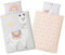pekenito® Premium Collection: Baby Bettwäsche - Kinderbettwäsche 100 x 135 cm + Kissenbezug 40 x 60 cm – aus 100% Baumwolle im süßen Lama Design