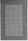 vidaXL Outdoor Teppich Doppellagiges Jacquard-Muster Balkon Terrasse Garten Außenteppich Balkonteppich Gartenteppich Terrassenteppich Schwarz 140x200cm PP