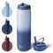 BOTTLE BOTTLE Bouteille d'eau en acier inoxydable avec paille et couvercle, gourde isotherme de 950 ml, reste froide pendant 24 heures et chaude pendant 12 heures, anti-fuite, à large goulot, idéal