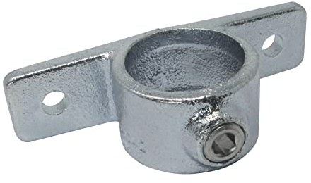 SOTOOLS Temperguss Wandbefestigung, für 48,3 mm Rohr | Rohrhalter zur Wand-, Pfosten- oder Bodenmontage.
