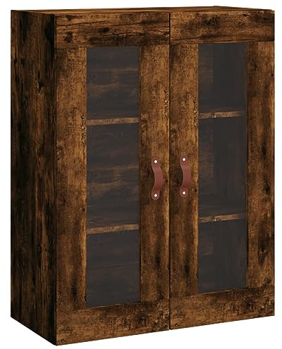 vidaXL Wandschrank Räuchereiche 69,5x34x90 cm
