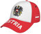 RFSHOP Österreichische Flagge Österreichische Baseballkappe Volldruck Erwachsene Männer Hut Patriotismus Unterstützer Fußball Caps Schwarz, #886, One size