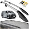CHROMEMASTER Dachreling Dachträger Kompatibel mit VW T5 Transporter Short 2003-2015 | Zur Befestigung der Dachgepäckträger, Dachboxen oder Dachfahrradträger | Robuste Konstruktion aus Alu