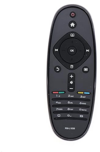 JZK Sostituzione telecomando TV per Philips TV LED RC2683203-01 32PFL5405H CRP606/01 RC242254990477 RC190335019/01 RC19042011/01 RC996590009748 RC7974 RC2525 RC19042011